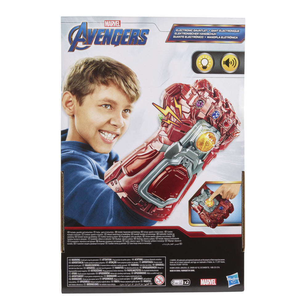 Hot! Avengers Red Electronic Infinity Gauntlet