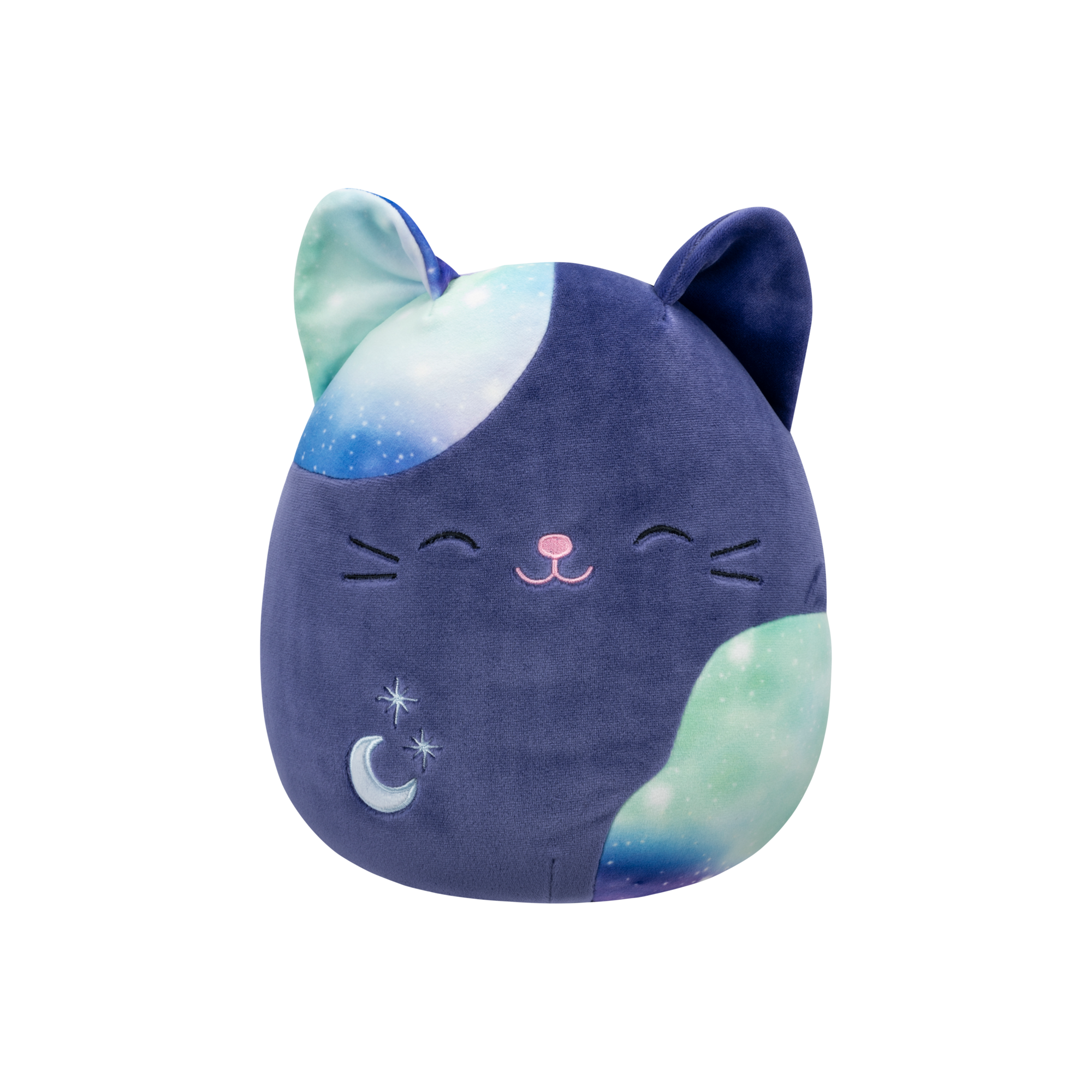 Halloween Season Squishmallows 7.5-Inch Navy Blue Celestial Cat Plush - Perfect Gift!