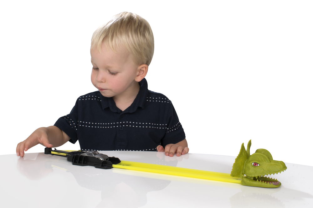 Teamsterz Dino Attack Playset: 3 Diecast Cars Included