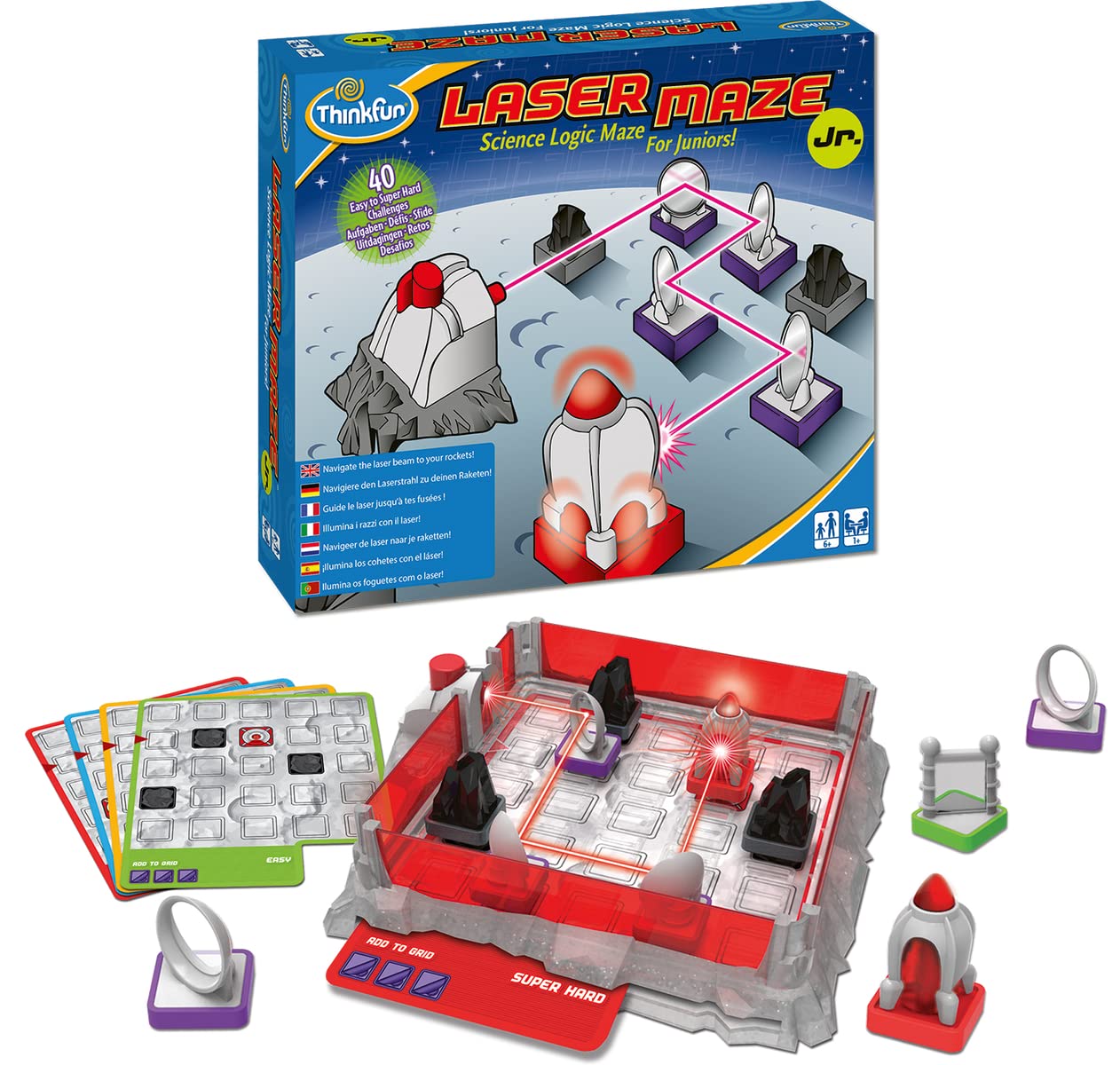 ThinkFun Laser Maze Junior - Awesome Logic Game for Kids
