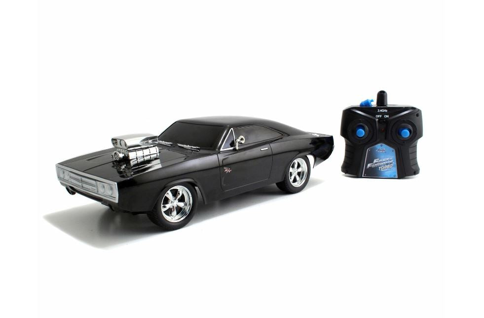 Hot Sale! Jada Remote - Controlled Fast & Furious 7.5 - Inch Dom's 1970 Dodge Charger RC Car