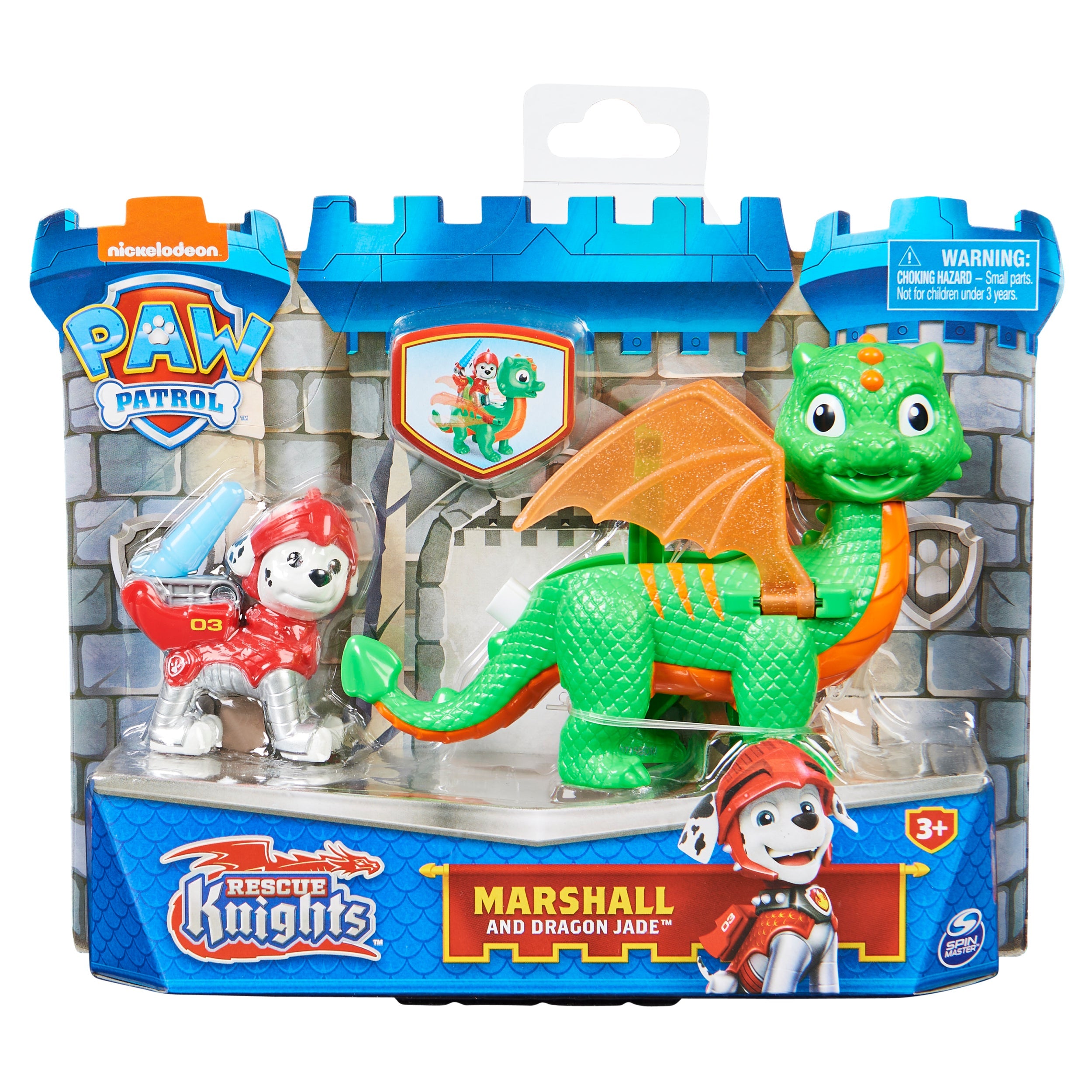 Hot Deal: PAW Patrol Rescue Knights Marshall & Dragon Jade Set