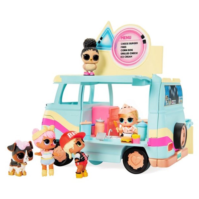 L.O.L. Surprise! 5-in-1 Grill & Groove Transforming Camper Playset