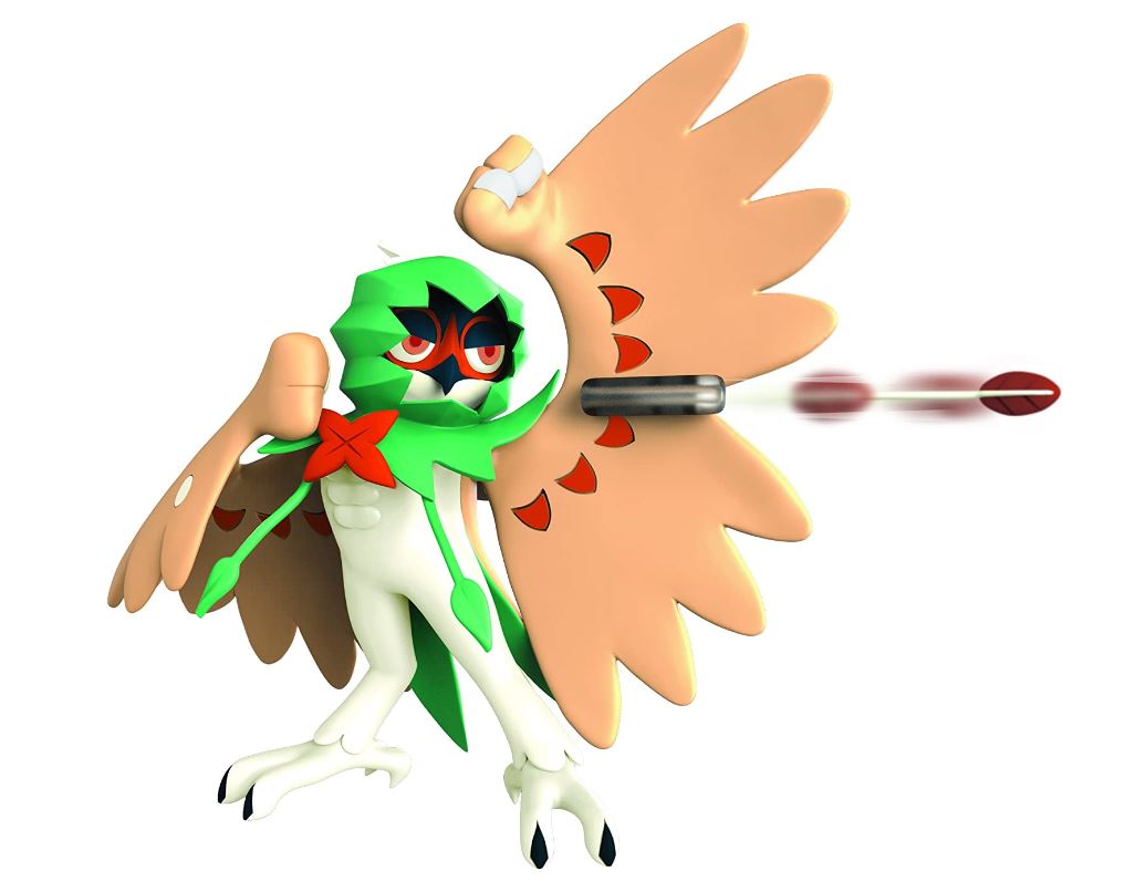 Hot! 4.5 - inch Pokemon Decidueye Battle Figure