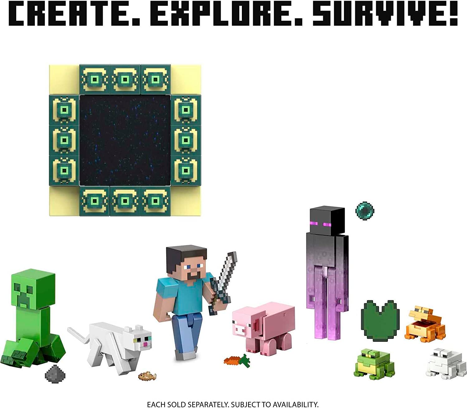 Hot! 3.25-Inch Minecraft Creeper Action Figure
