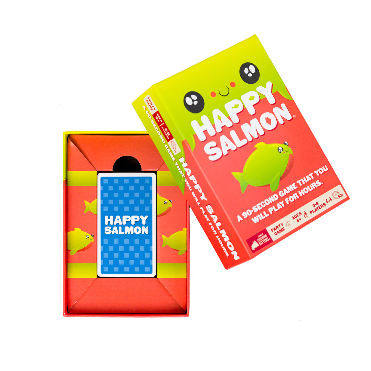 Exploding Kittens' Addictive Happy Salmon Party Game