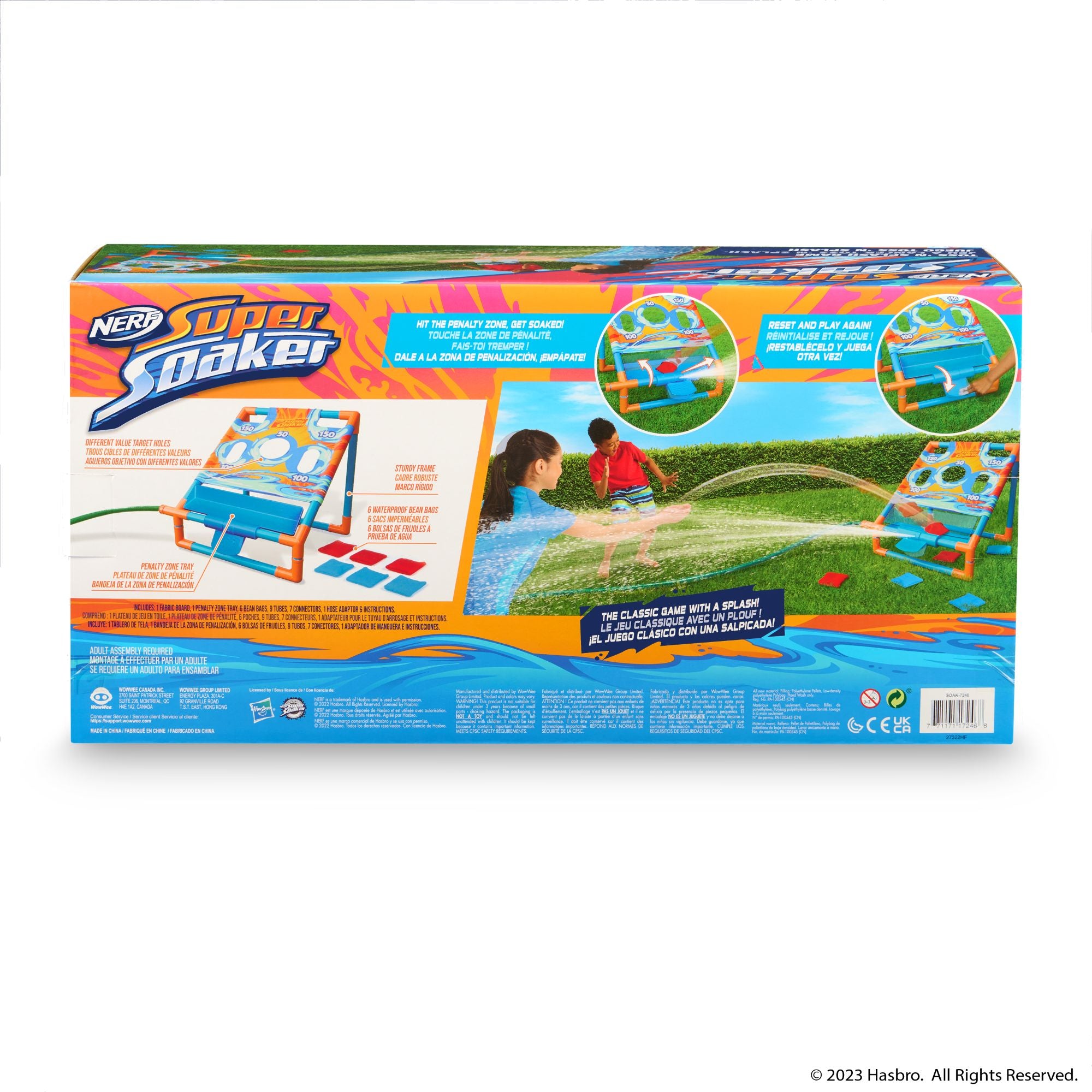 Hot Deal! WowWee's NERF Super Soaker Splashy Bean Bag Toss Game for the Whole Family