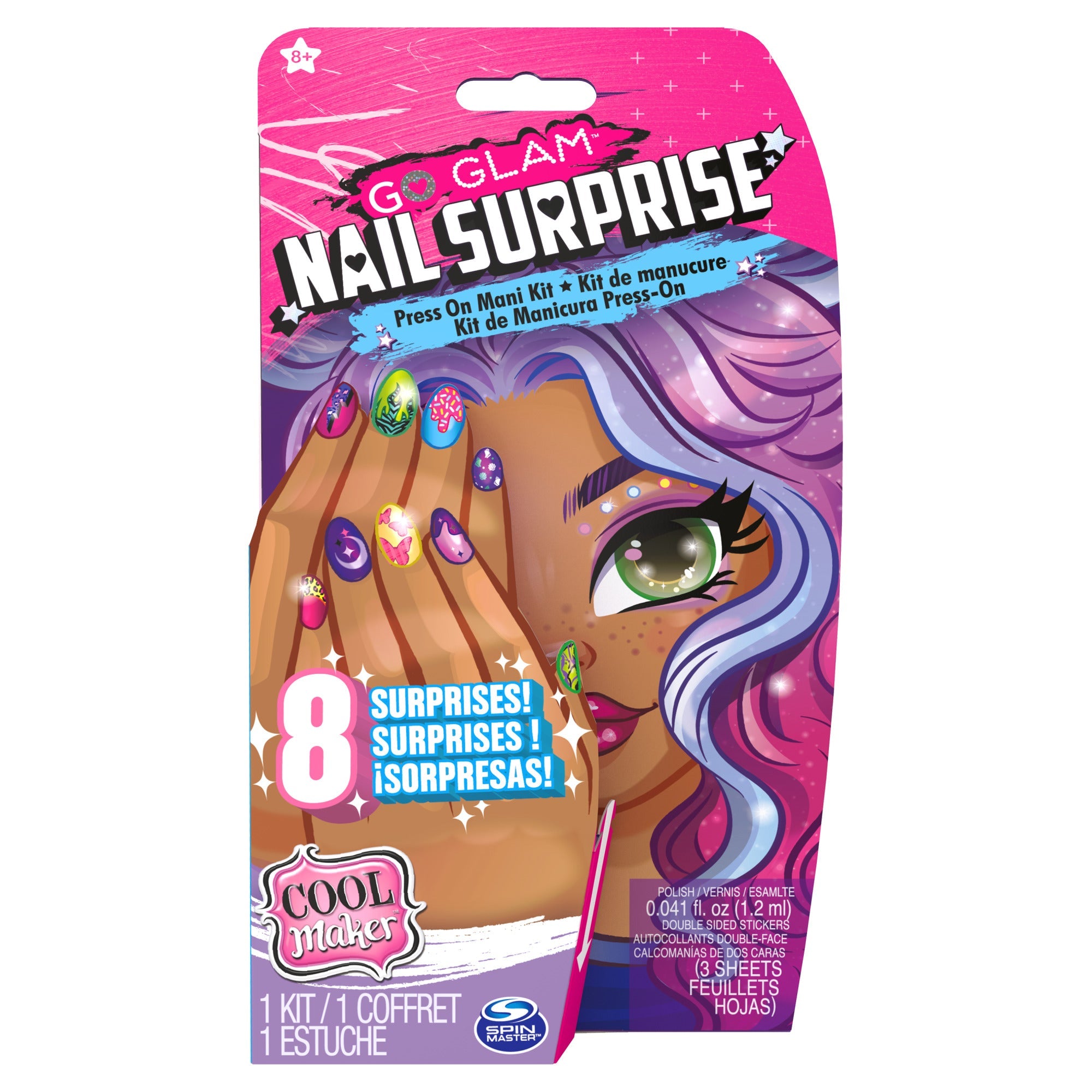 Cool Maker Go Glam Nail Surprise - Fun Kids' Manicure Kit
