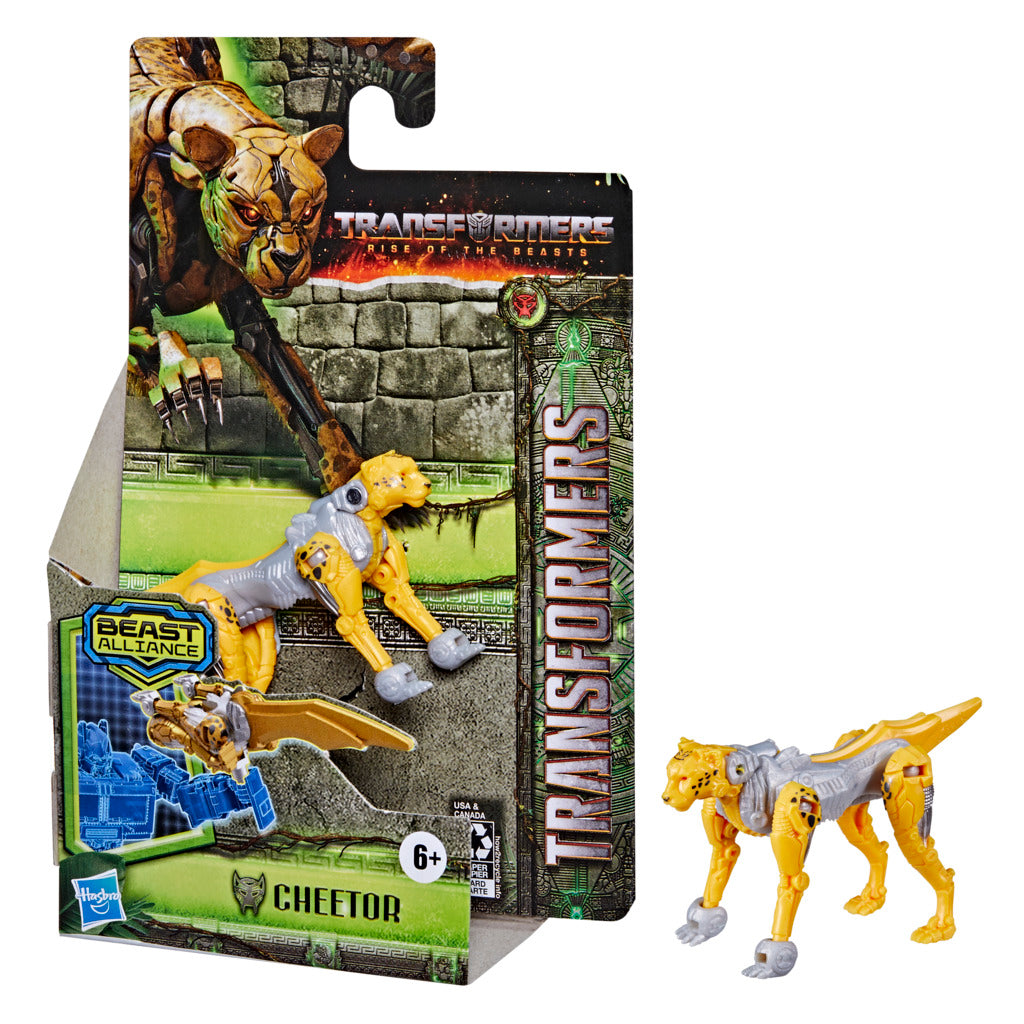 Hot! Transformers Rise Of The Beasts - Beast Battle Masters Cheetor Toy