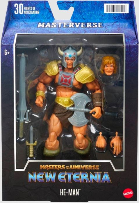 Hot! Masters Of The Universe Masterverse He-Man Action Figure from New Eternia