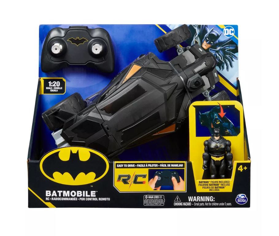 1:20 Scale DC Comics Remote - Controlled Batman Batmobile