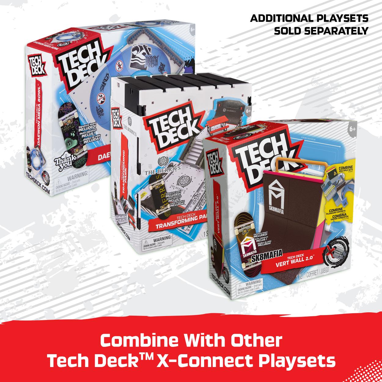 Tech Deck The Berrics Transforming Skate Park Set - Ideal for Collectors and Skate Enthusiasts