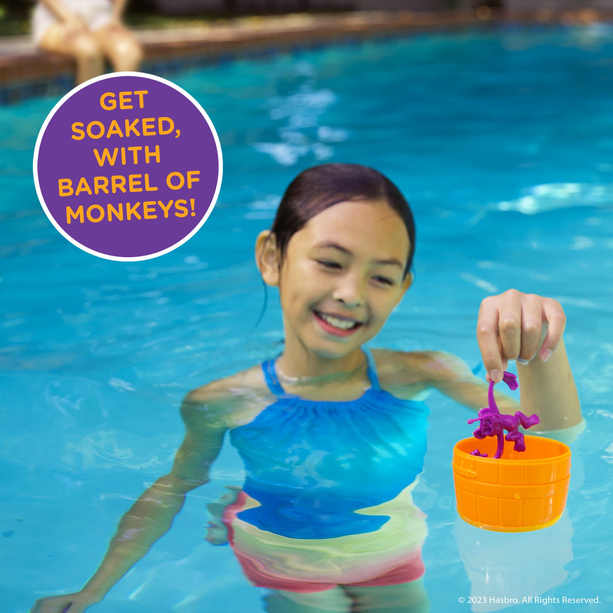 WowWee Splash Barrel of Monkeys - Fun Pool Game