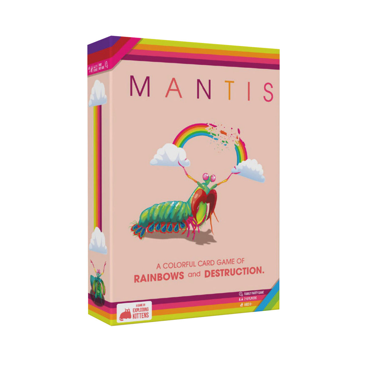 Exploding Kittens' Addictive Mantis Card Game for Ages 6 and Up