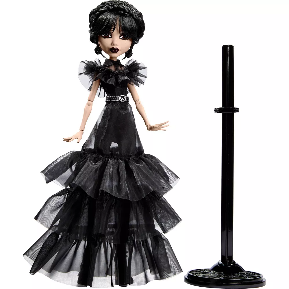 Gorgeous Monster High Wednesday Rave'n Collectible Doll for Ages 3+