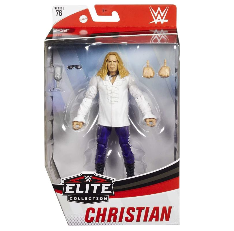 WWE Elite Series 76 Action Figure - Christian with Deluxe Features
