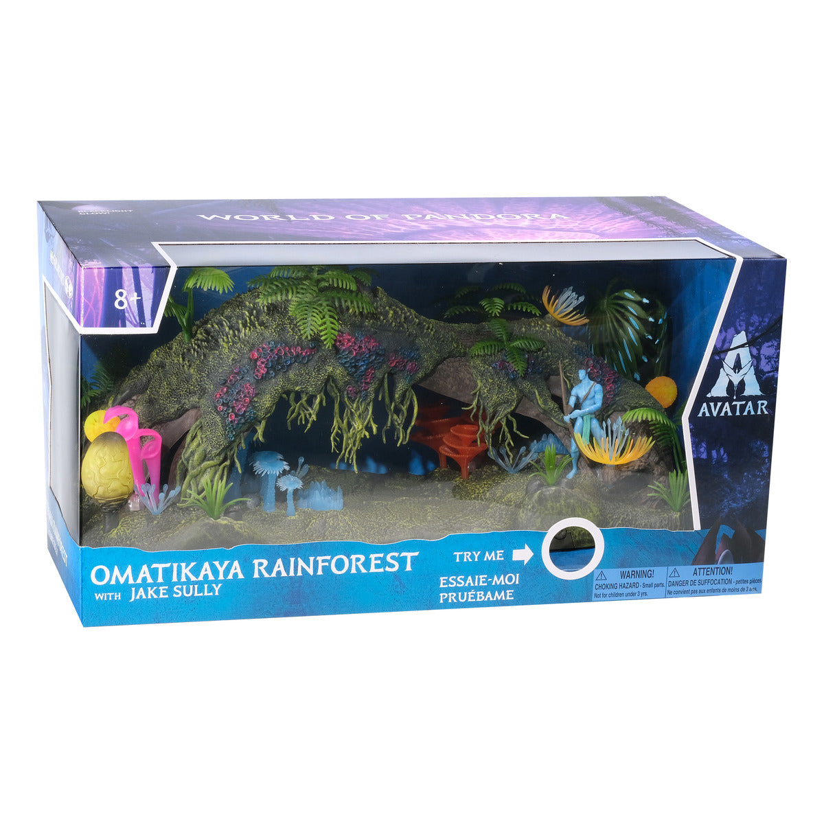 Hot! Disney Avatar W.O.P Deluxe Set - Build Your Own Omatikaya Forest in Pandora World
