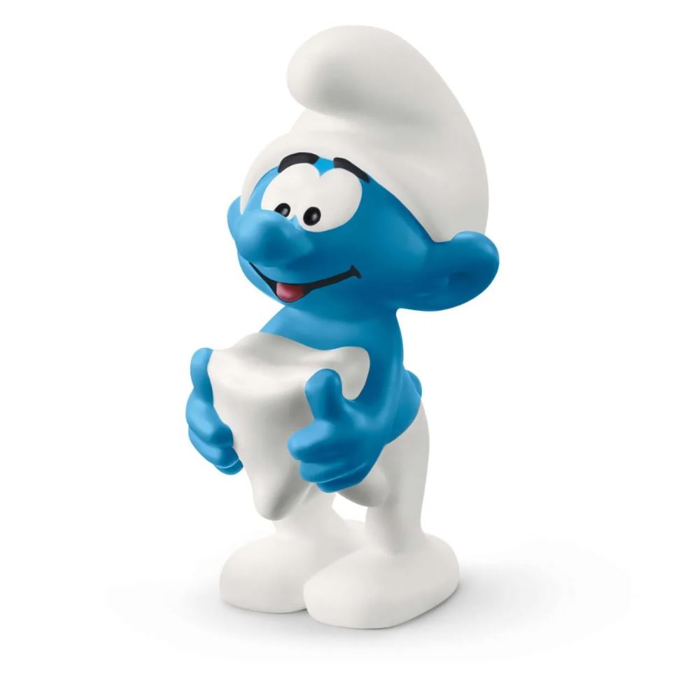 Schleich Smurf with Tooth - Great Toy for Kids