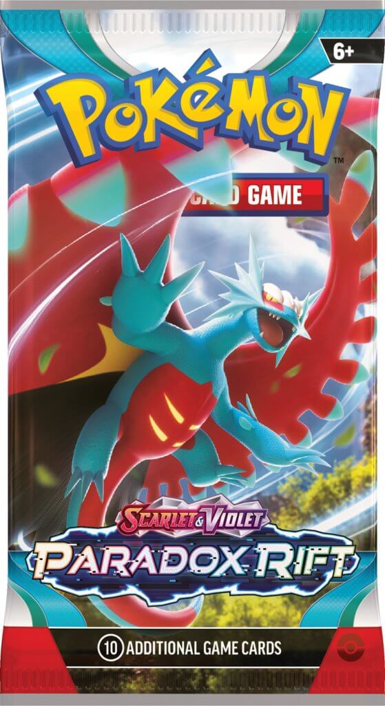 Assorted Styles of Pokemon TCG Scarlet & Violet 4 Paradox Rift Booster Packs