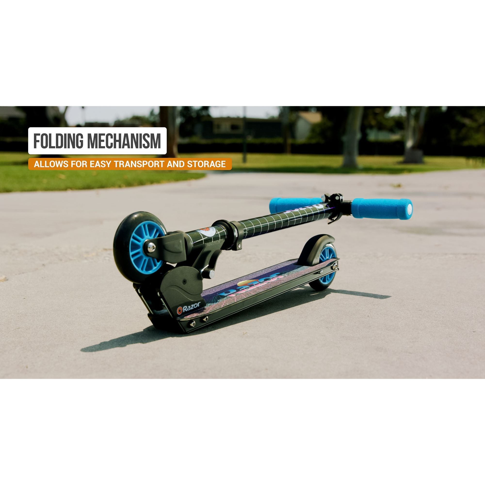 Hot Deal! Razor A Synthwave Special Edition Kids' Kick Scooter