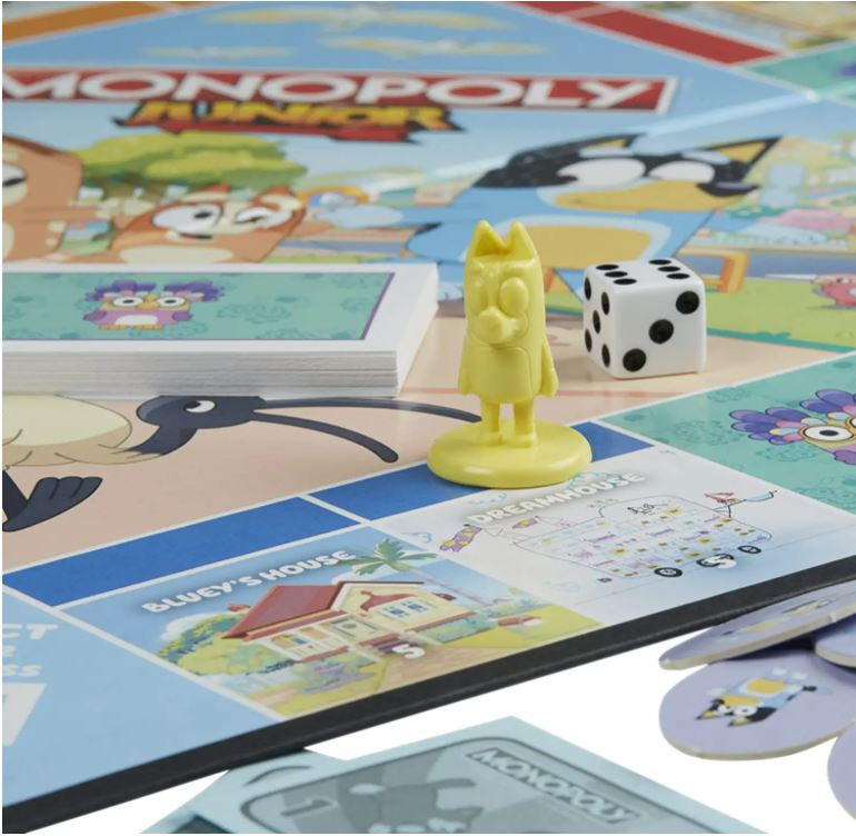 Hot! Monopoly Junior - Bluey Themed Edition