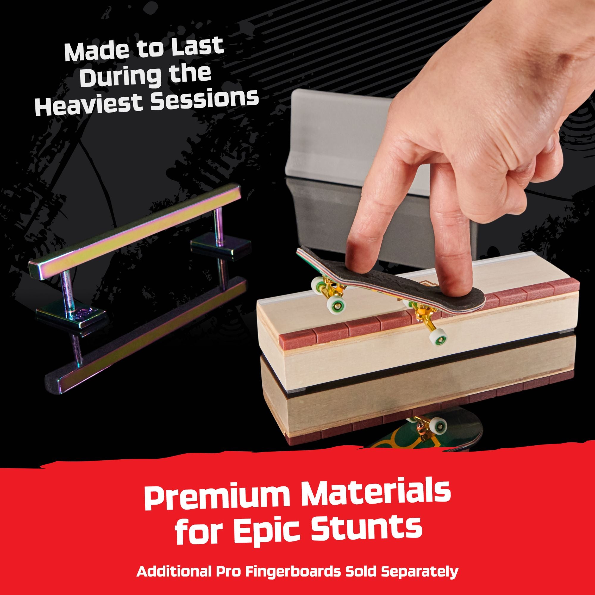 Tech Deck Pro Series Daily Grind Pack - Premium Obstacle Set