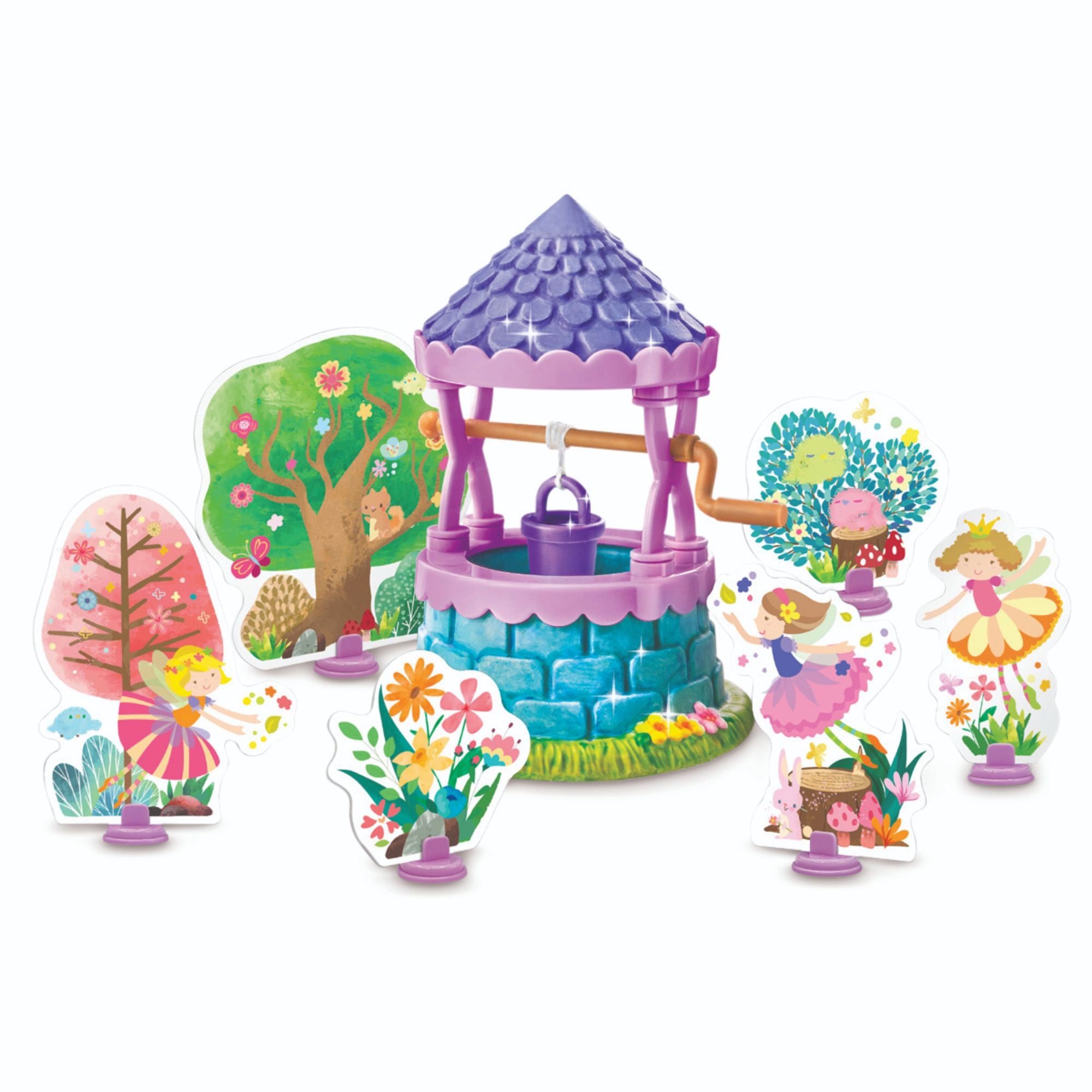 Hot Sale! 4M Kidzmaker DIY Fairy Wishing Well Moulding and Painting Set for Ages 5+