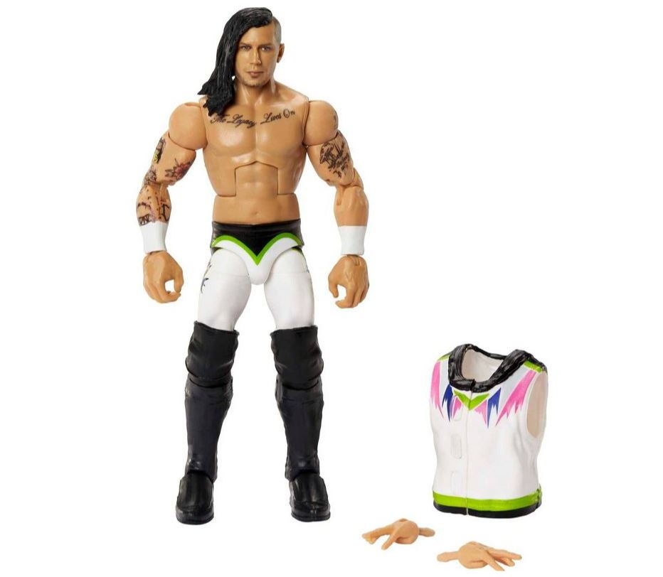 WWE Elite Collection Series 94: Action Figures of Nash Carter with Authentic Details