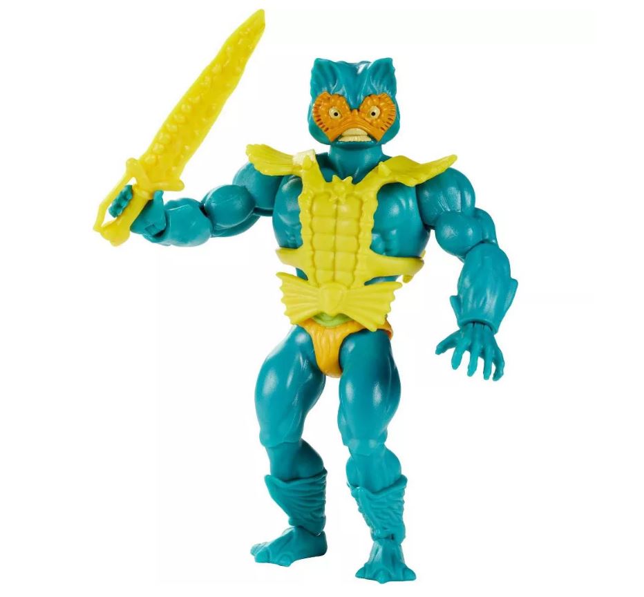 Masters Of The Universe Origins 5.5-Inch Poseable Mer-Man Action Figure