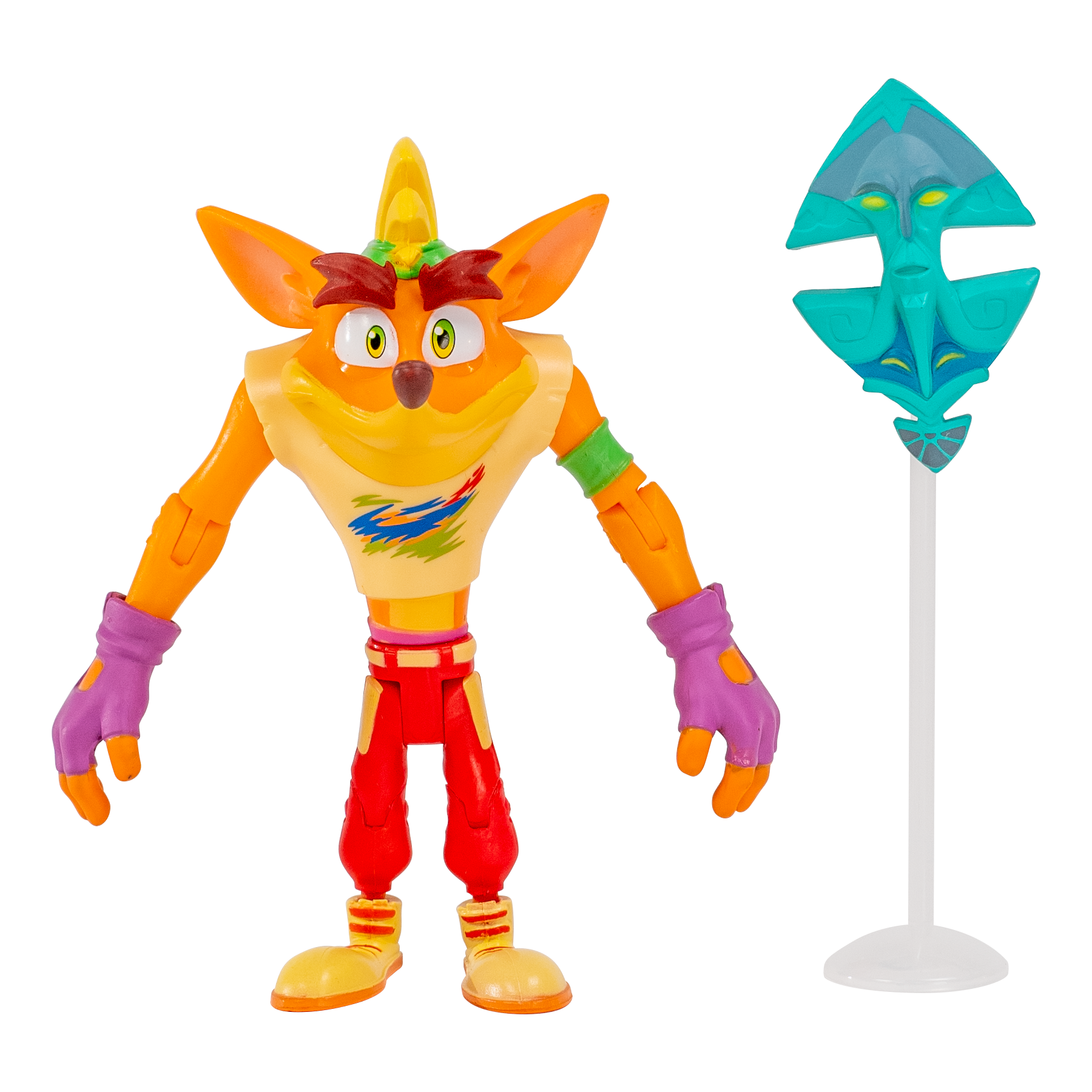 Hot! Crash Bandicoot 4.5 Retro Crash Action Figures - Series 1