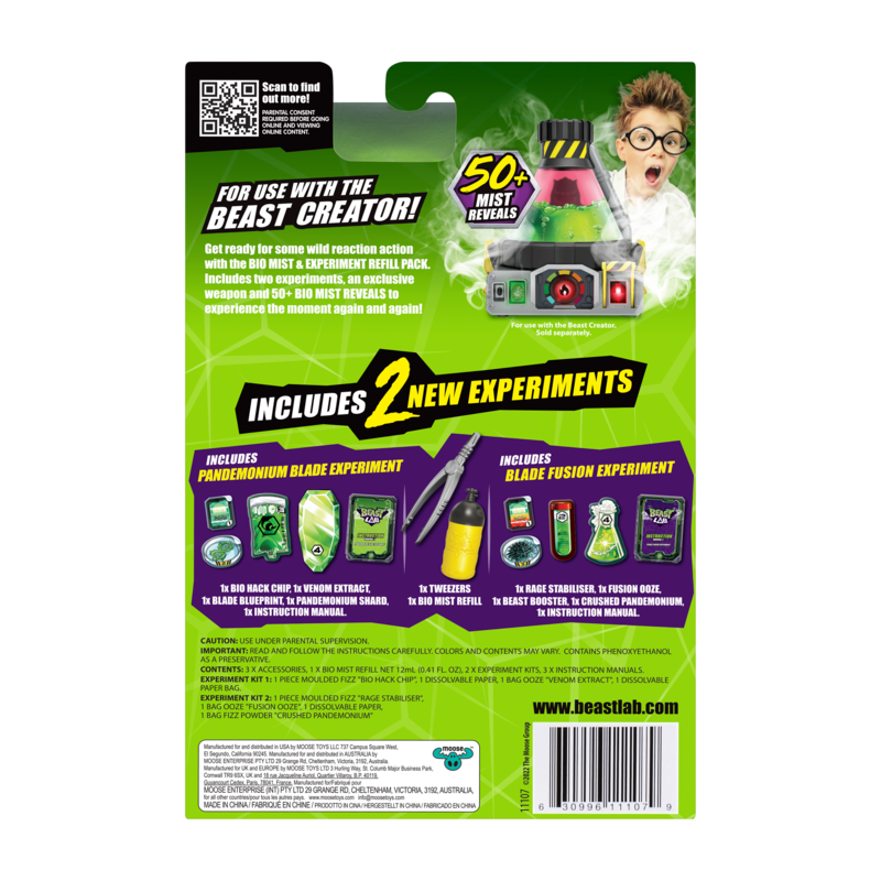 Hot Deal! Beast Lab Bio Mist & Experiment Refill Pack for Endless World - Saving Fun
