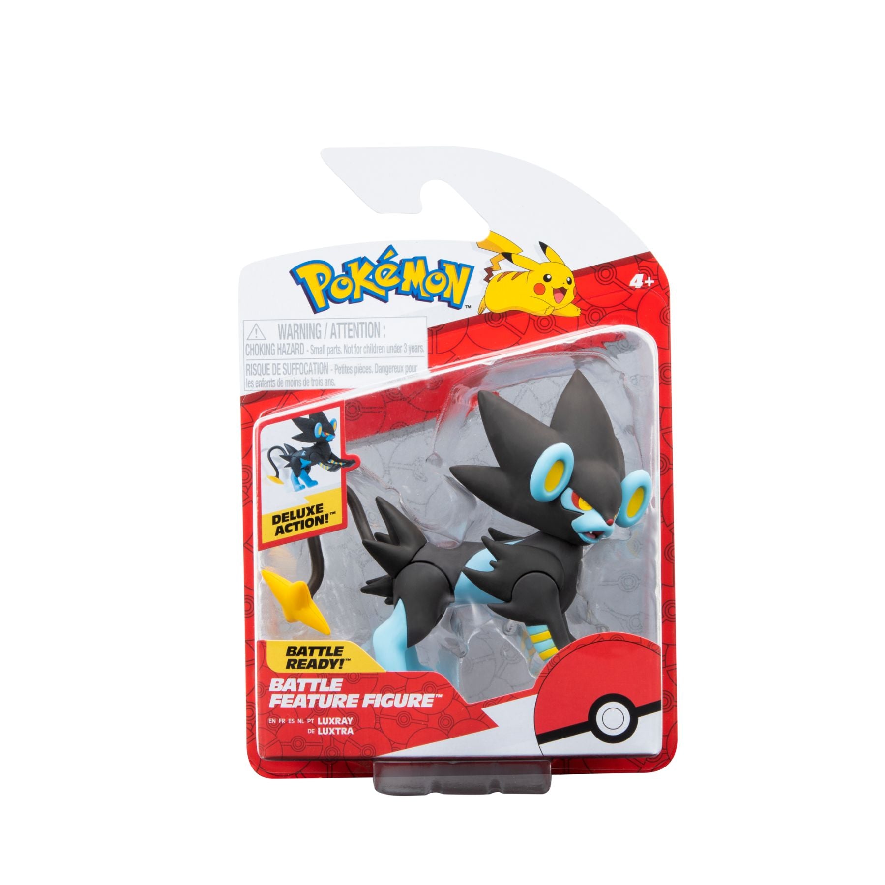 Hot! 4.5 - inch Pokemon Luxray Battle Figure