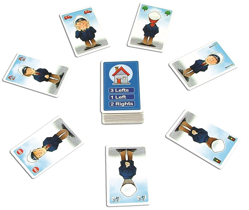Exciting Right Turn Left Turn Traffic Direction Board Game for 2 - 8 Players