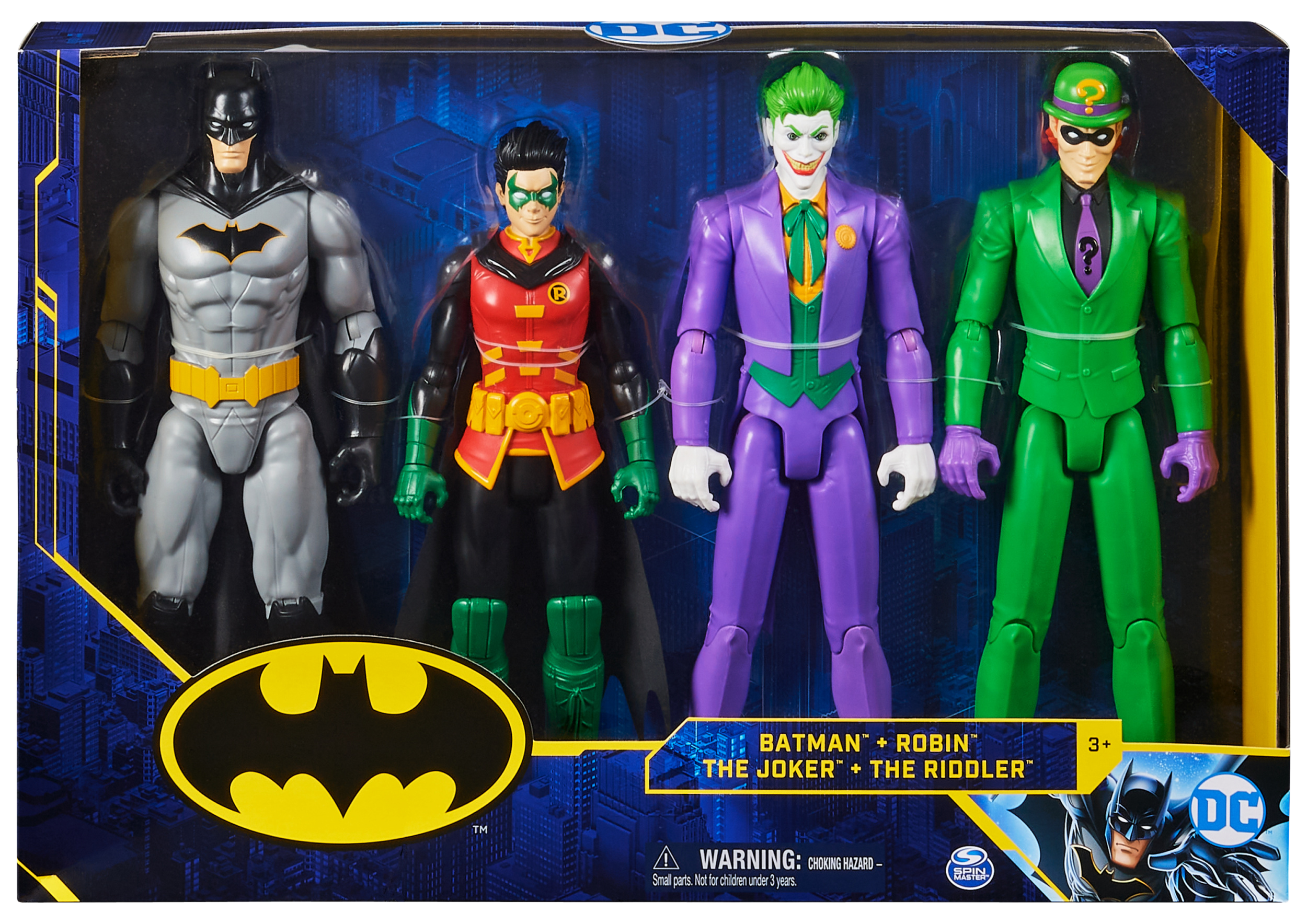 Hot Deal! DC Comics 4 - Pack of 12 - Inch Batman Action Figures