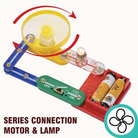 Hot Deal! Heebie Jeebies Electronics Clip Circuit Starter Lab Kit for Easy Building