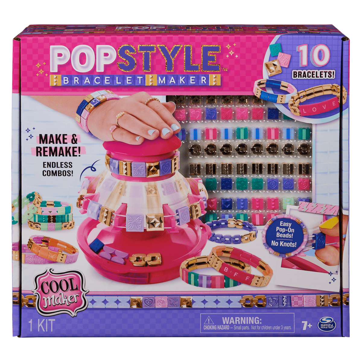 Cool Maker Popstyle Bracelet Maker - Ideal DIY Kit for Creative Kids