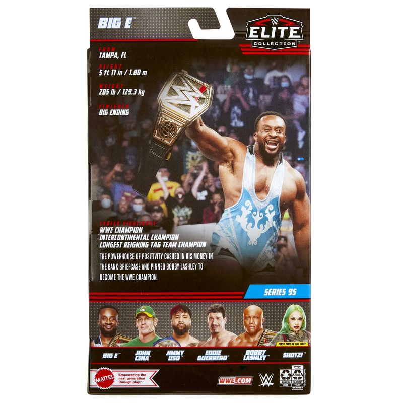 Hot Deal! WWE Elite Collection Series 95 6 - inch Big E Action Figure for Fans and Collectors