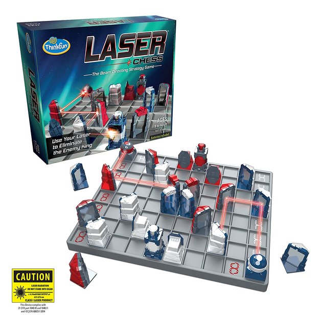 Hot Deal: ThinkFun Laser Chess - A Strategic Two - Player Board Game for 8+