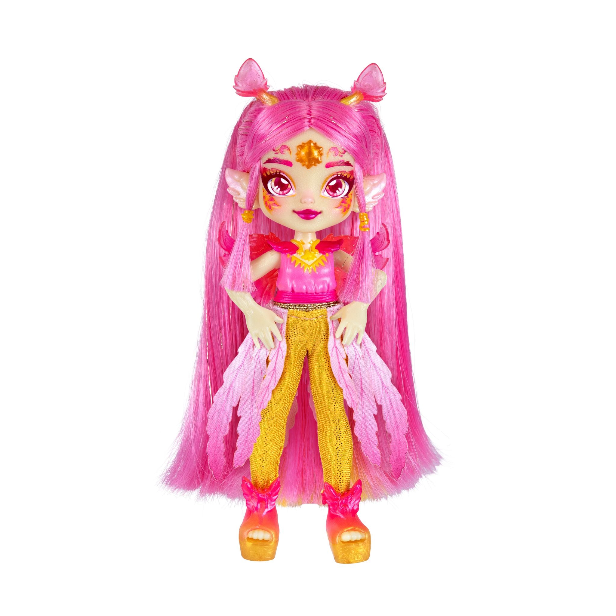 Hot Deal! Magic Mixies Pixlings Collectible Doll - Pheona The Phoenix Pixling