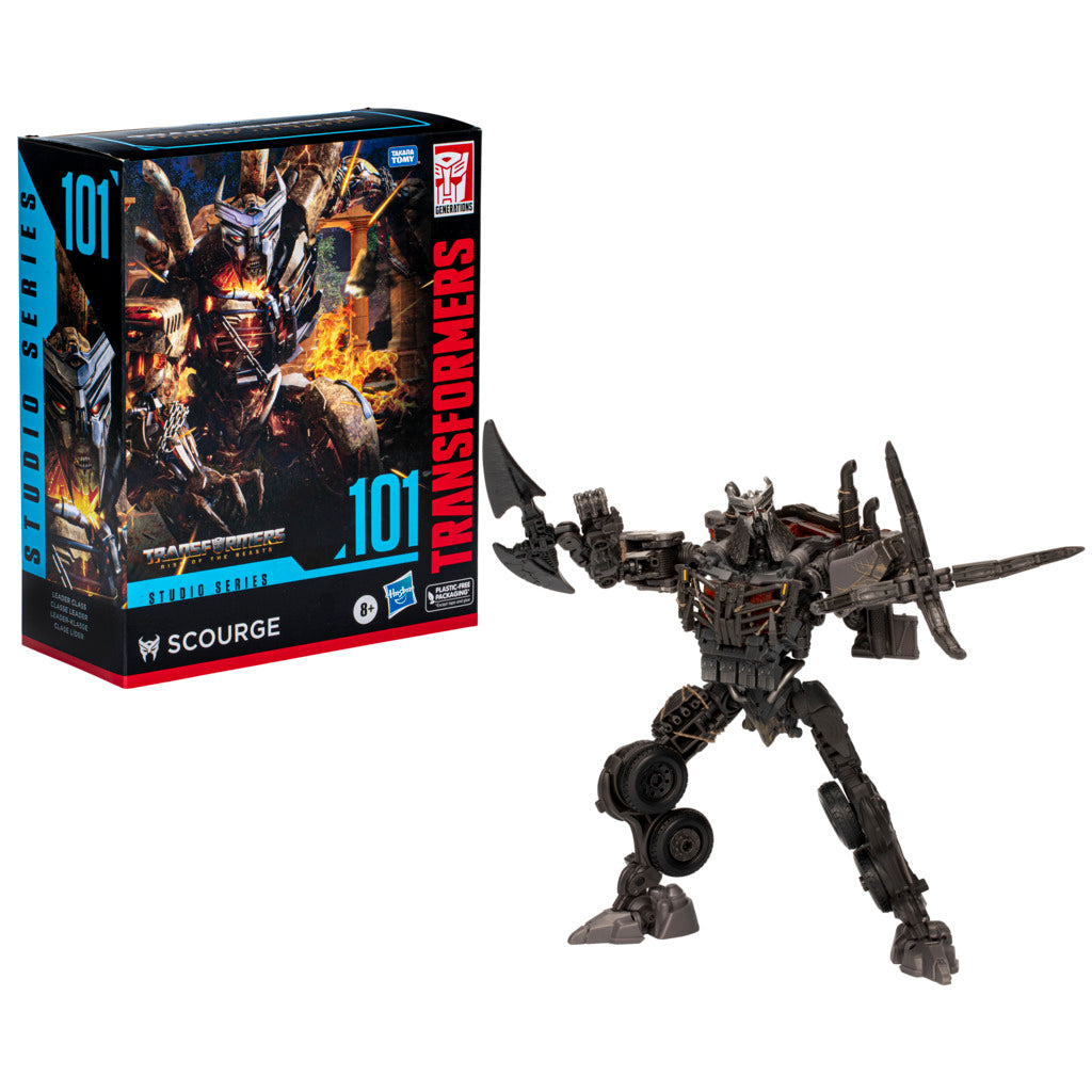 Studio Series Leader 101 Highly-Detailed Converting Scourge Action Figure for Transformers Fans