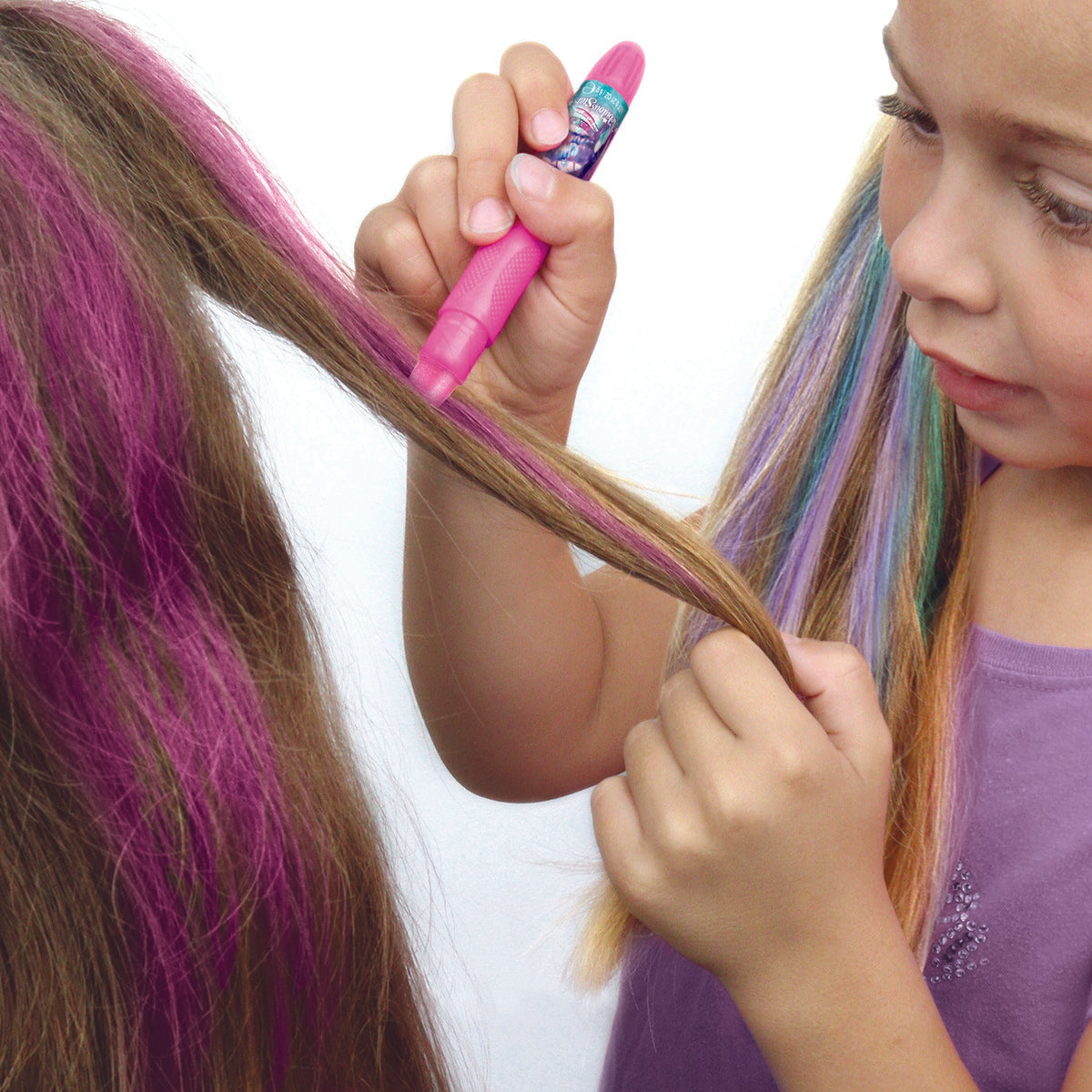 Hot! Nebulous Stars Glitter Hair Chalk Pens Set