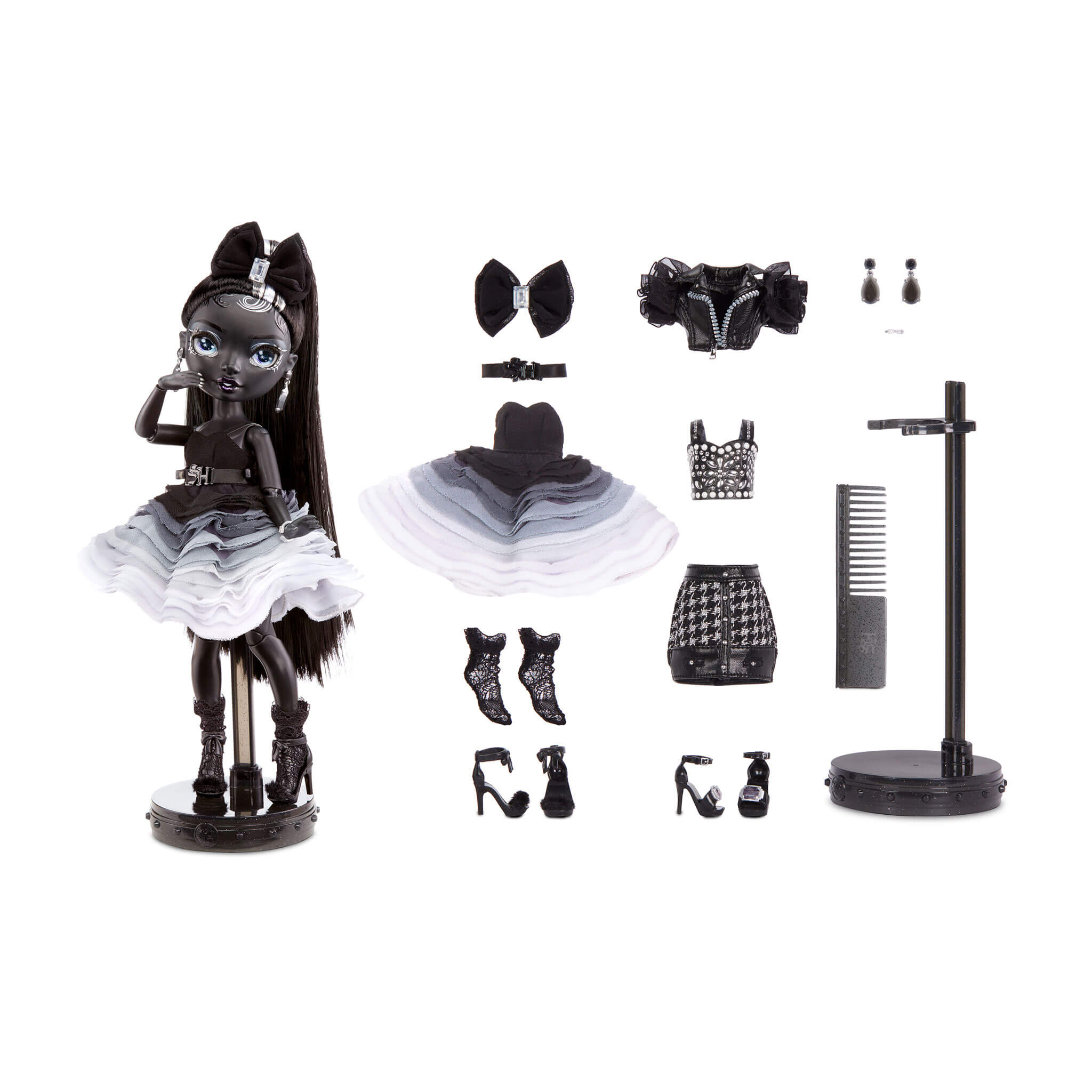 Shadow High Fashion Doll Shanelle Onyx with Unique Black Design