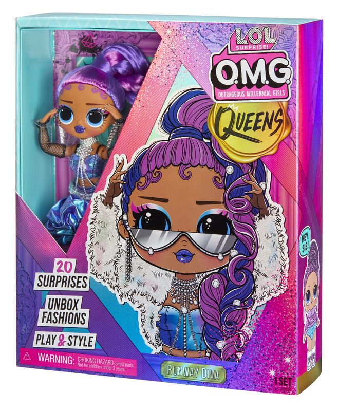 Hot Deal! L.O.L. Surprise O.M.G. Queens Runway Diva Doll
