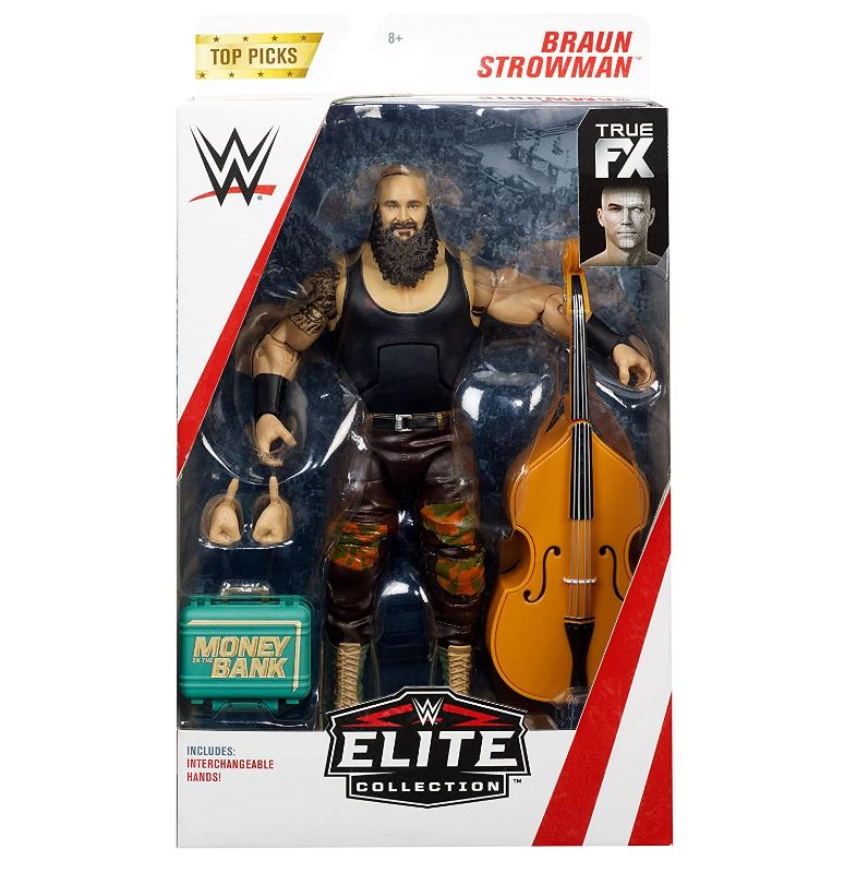 WWE Elite Series 68 Action Figure - Braun Strowman, 6 - inch with Deluxe Features