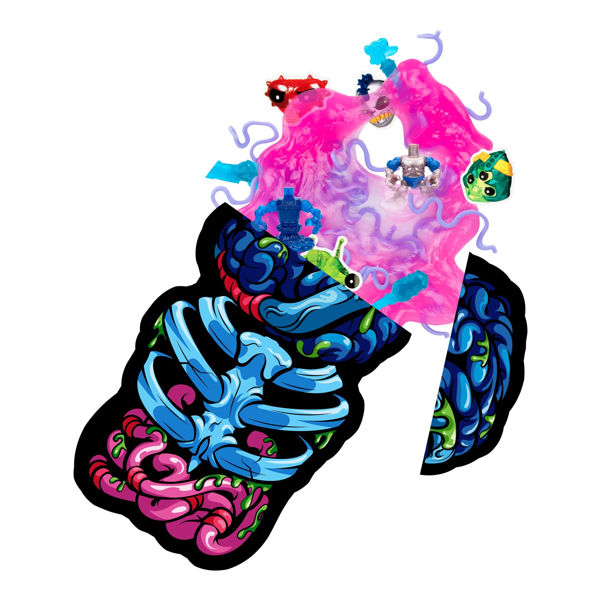 Hot! Treasure X S2 Mini Alien Dissection Toy