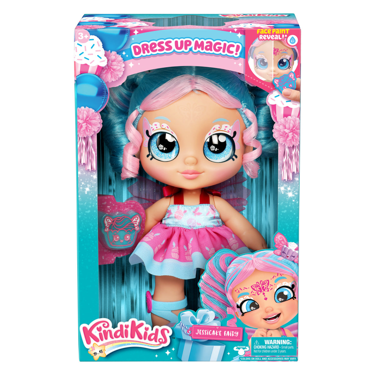 Kindi Kids Magical Dress - Up Jessicake Fairy Toddler Doll