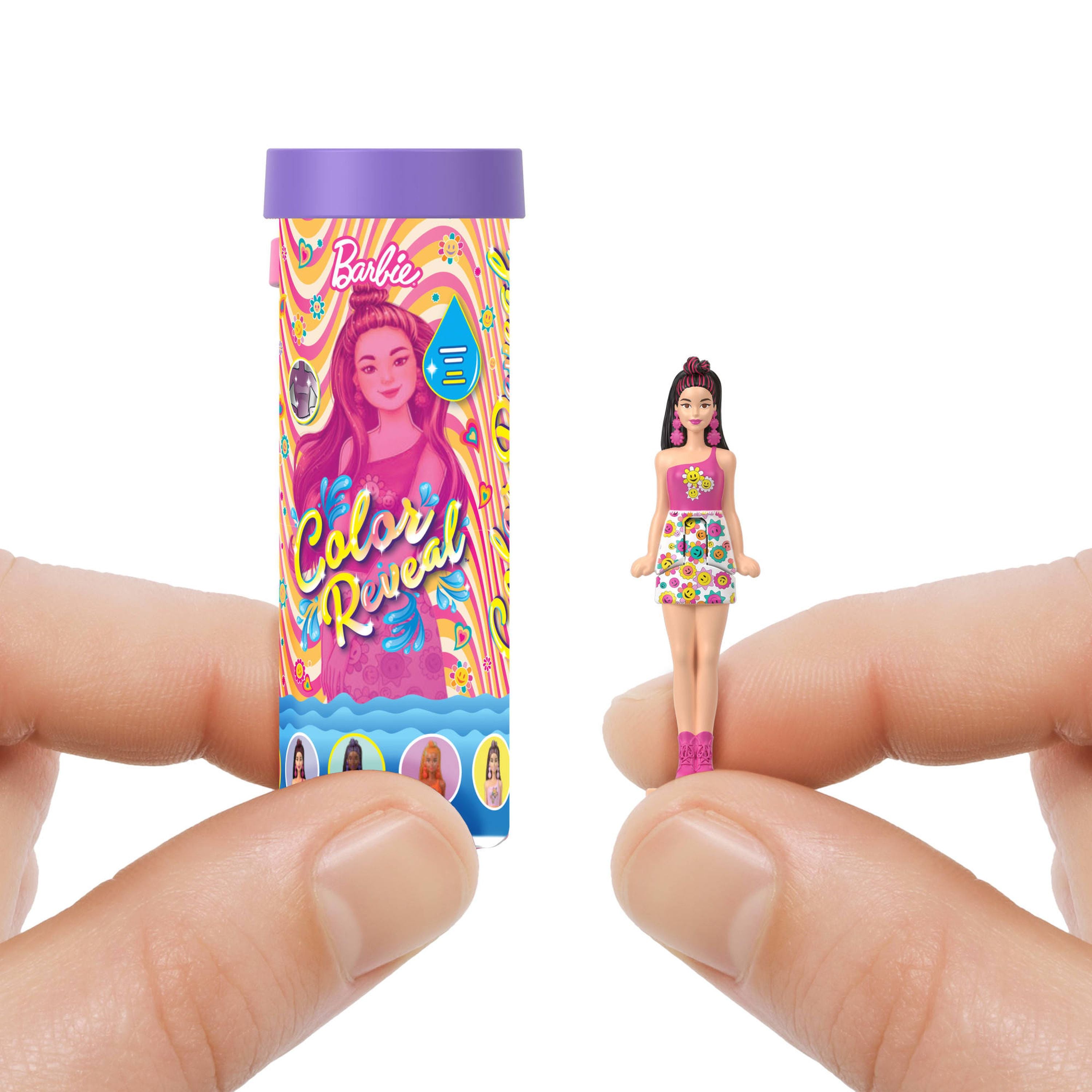 Hot Sale! Mini BarbieLand Colour Reveal Dolls - Unboxing Fun for Ages 4+