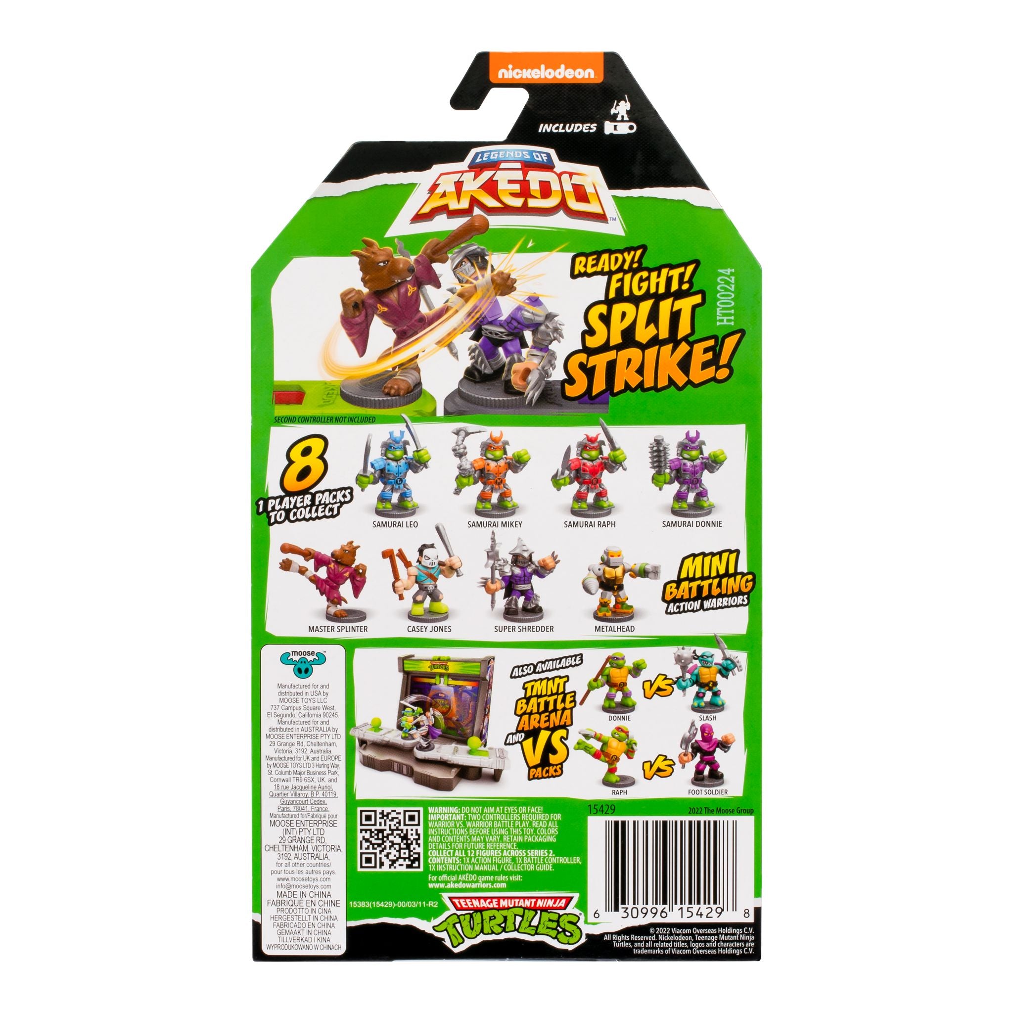 Hot Deal! Akedo Teenage Mutant Ninja Turtles Season 3 Single Pack - Metalhead Warrior