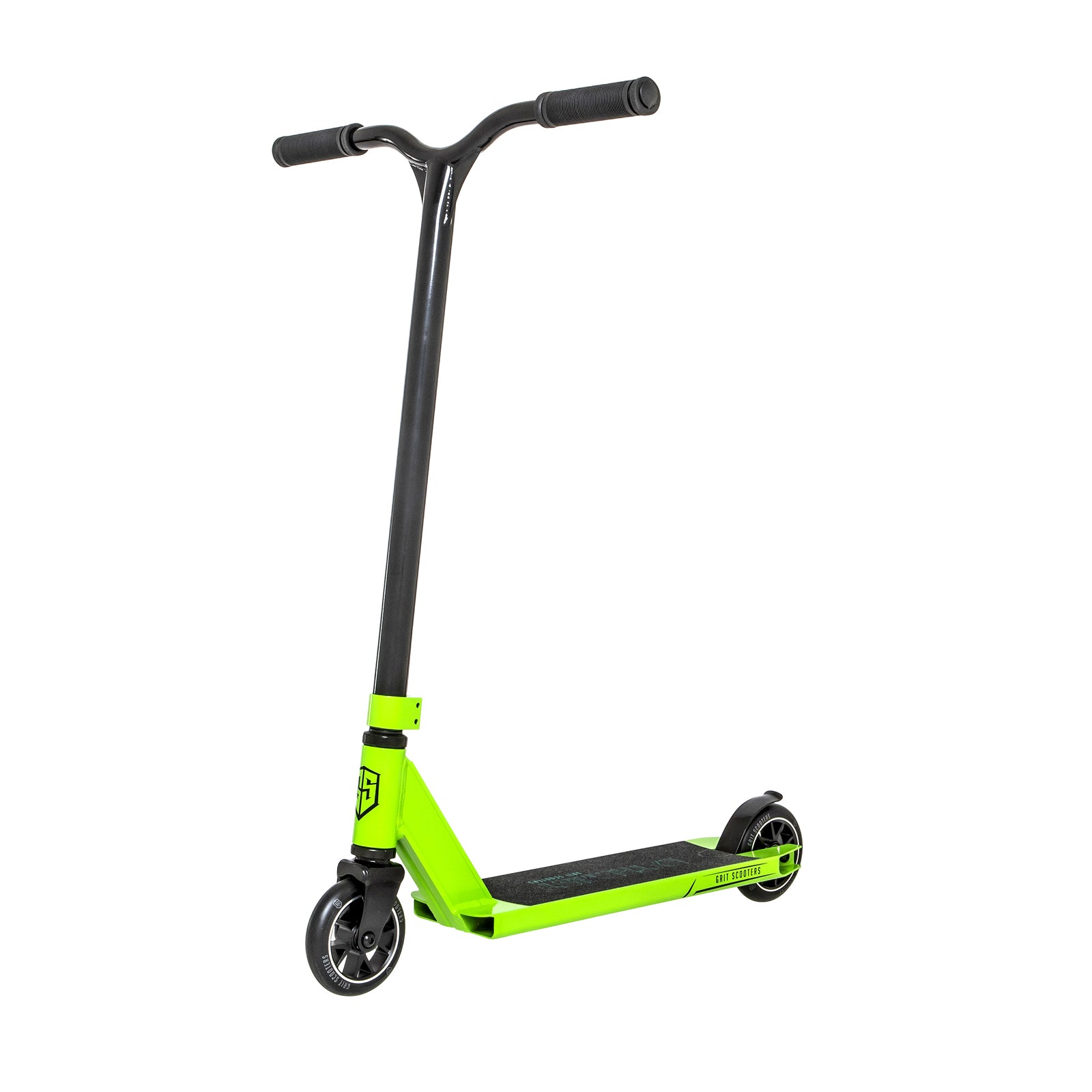 2022/23 GRIT Extremist Fluro Green Scooter with 4.8 - inch Wide Deck