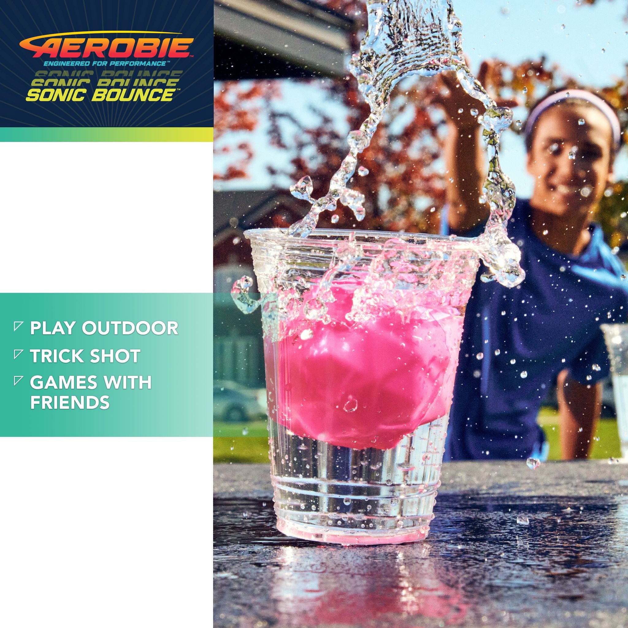 Get 3-Pack Aerobie Sonic Bounce Balls for Kids - High-Bounce Outdoor Toys!